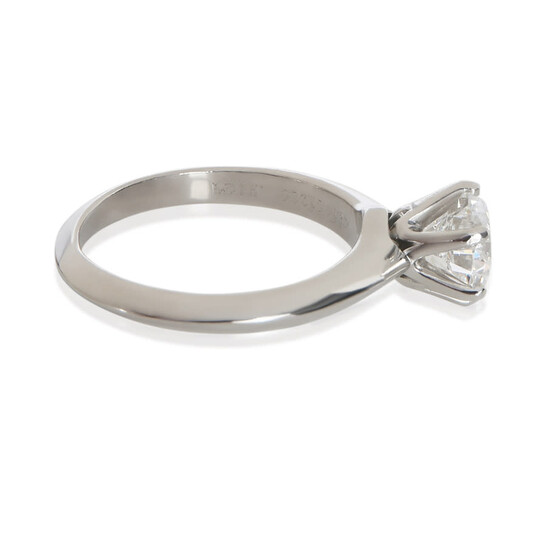 Pre-Owned Tiffany & Co. 0.91 ct Round Brilliant Diamond Engagement Ring - 546x546 Image #3