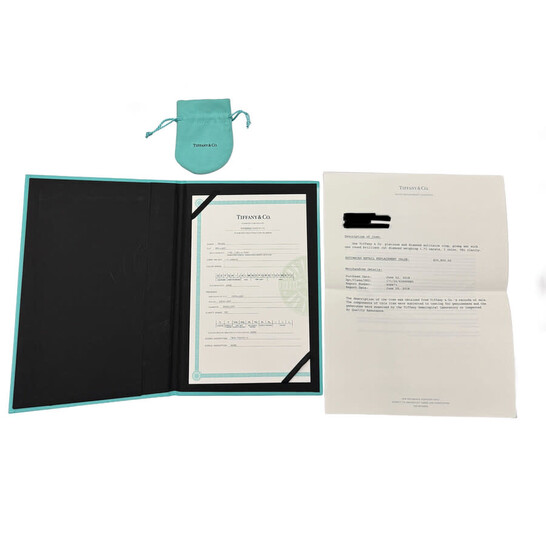 Pre-Owned Tiffany & Co. 1.71 ct Round Brilliant Diamond Engagement Ring - 546x546 Image #5