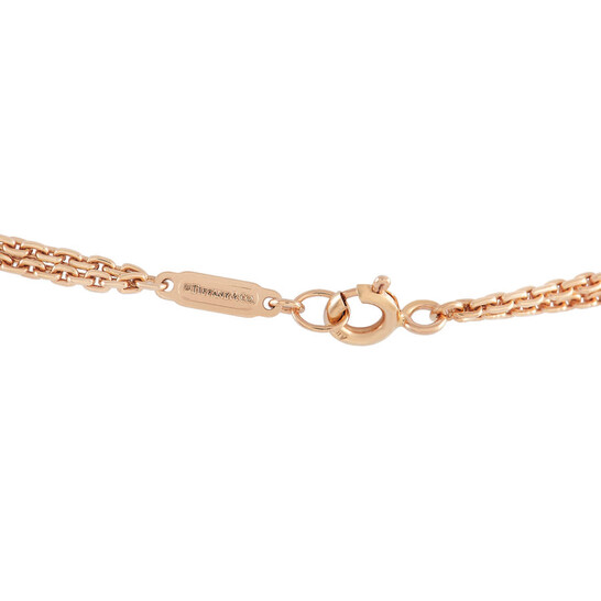 その他 Tiffany & Co. ROSE GOLD Tiffany & Co. HardWear Diamond Necklace in 18k Rose Gold