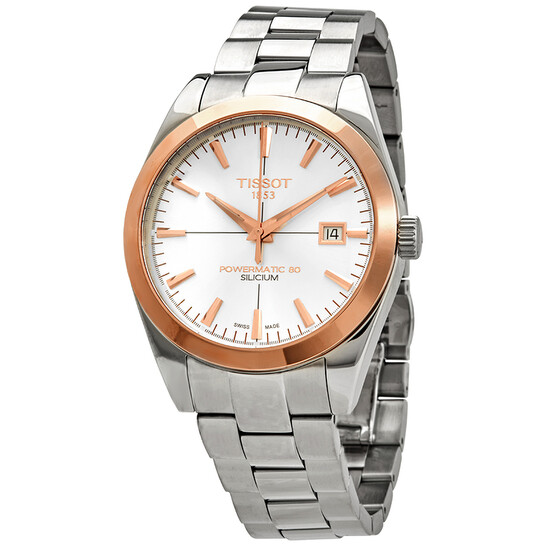 Orologio Tissot - Gentleman Powermatic 80 Silicium 18k Gold Ref. T927. 407.41.031.00 - TISSOT - gioiellerie