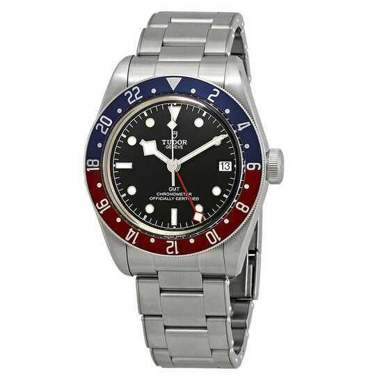 Pre-owned Tudor Black Bay Automatic Black Dial Pepsi Bezel Men's Watch 79830RB-0001 - 546x546