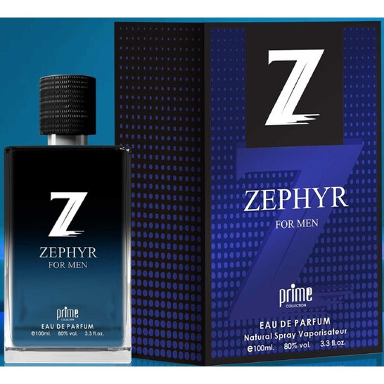 Prime Collection Men's Zephyr EDP Spray 3.3 oz Fragrances