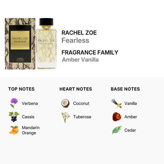 Rachel Zoe Ladies Fearless EDP Spray 3.4 oz Fragrances