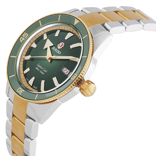 Rado Captain Cook Automatic Green Dial Men's Watch R32138303