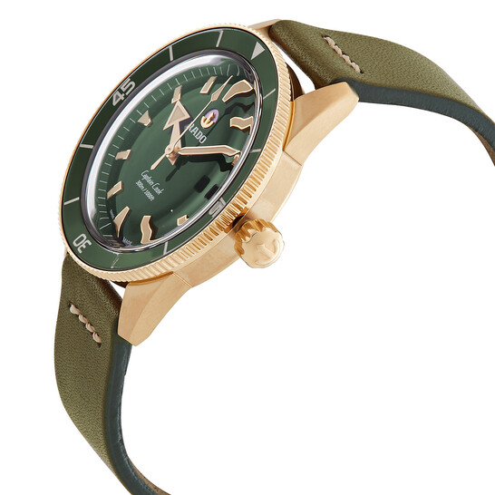 Rado Captain Cook Automatic Green Dial Men's Watch R32504315