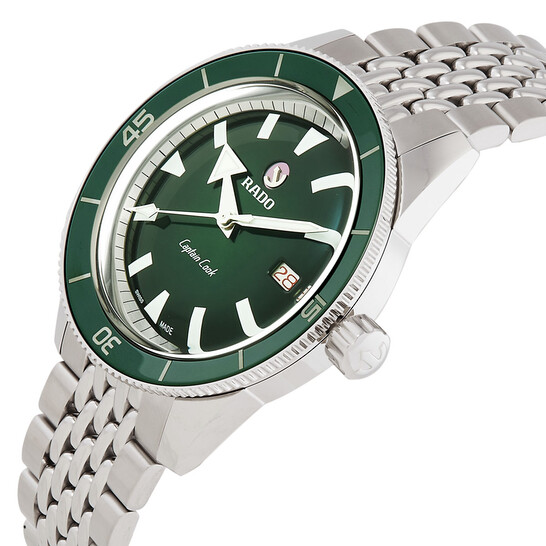 Rado Captain Cook Automatic Green Dial Men's Watch R32505313