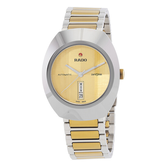 Rado DiaStar Original Automatic Gold Dial Men's Watch R12160253