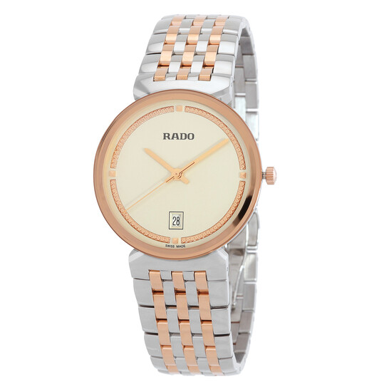 Rado Florence Quartz Champagne Dial Unisex Watch R48912403