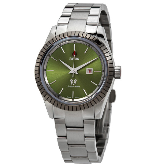 Rado Golden Horse Automatic Green Dial Men's Watch R33103314 - 546x546
