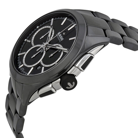 Rado Hyperchrome XXL Automatic Chronograph Black Ceramic Men's