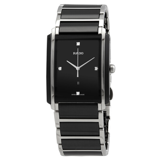 Rado Integral Jubile Black Dial Black Ceramic Watch R20206712