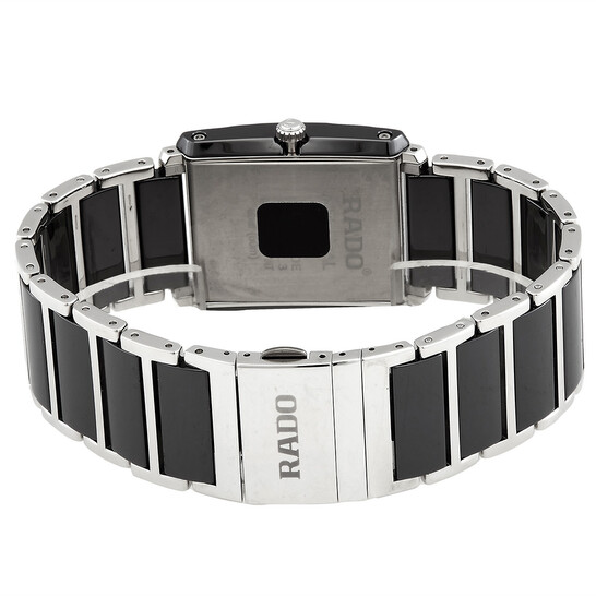 RADO jubilé 腕時計 クォーツ Rado Integral Jubile Black Dial Black Ceramic Watch