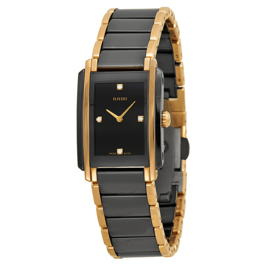 Rado Integral Jubile Ceramic Black Dial Watch R20612712