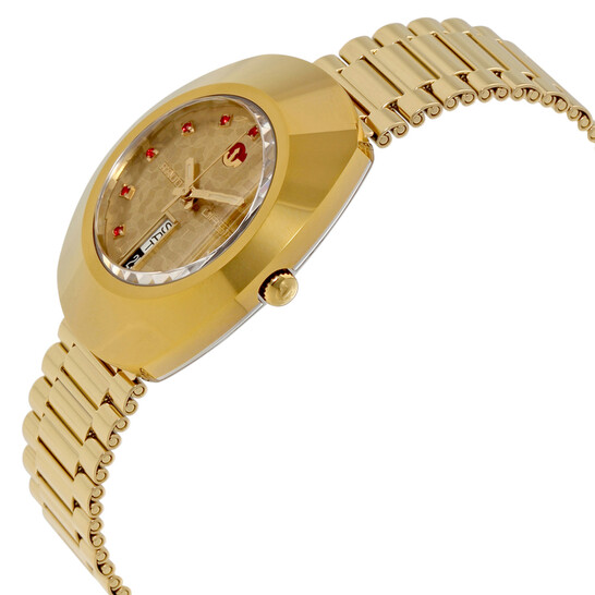 Rado Original Automatic Yellow Gold Dial Men's Watch R12413653 - 546x546 Image #2