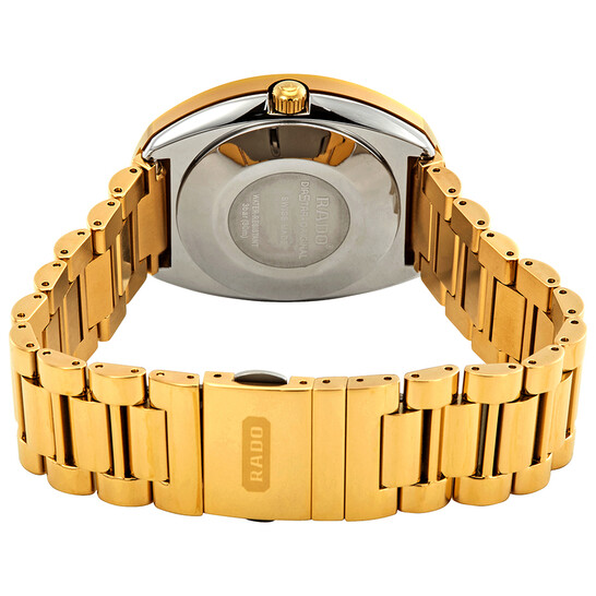 Rado Original Automatic Gold Dial Men's Watch R12413314 7612819023281 ...