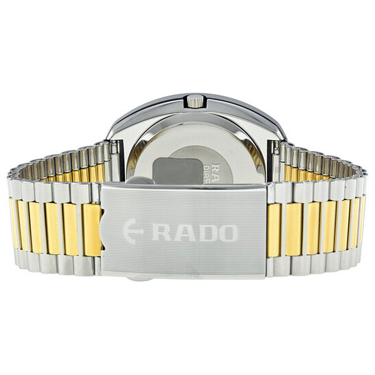 Rado The Original Quartz Gold Dial Men's Watch R12391633 7612819000305 ...