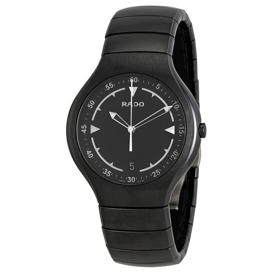 Rado True Active Black Ceramic Day Men's Watch R27677162