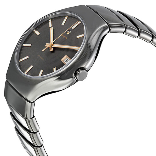 Rado True Automatic Grey Dial Platinum-Tone Ceramic Unisex Watch R27351102 Rado True Automatic Grey Dial Platinum-Tone Ceramic Unisex Watch R27351102 - 546x546 Image #2
