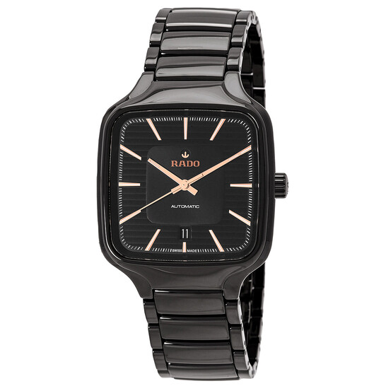 Rado True Square Automatic Black Dial Men's Watch R27078172 Rado True Square Automatic Black Dial Men's Watch R27078172 - 546x546