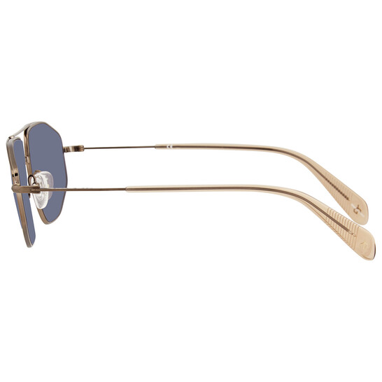 Rag And Bone Blue Geometric Men's Sunglasses RNB5036/G/S