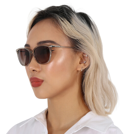 Rag & Bone RNB1035/S Clear Oversized Large Cat Eyes Sunglasses Frame 55-17 140 Rag & Bone RNB1035/S Clear Oversized Large Cat Eyes  main image 4
