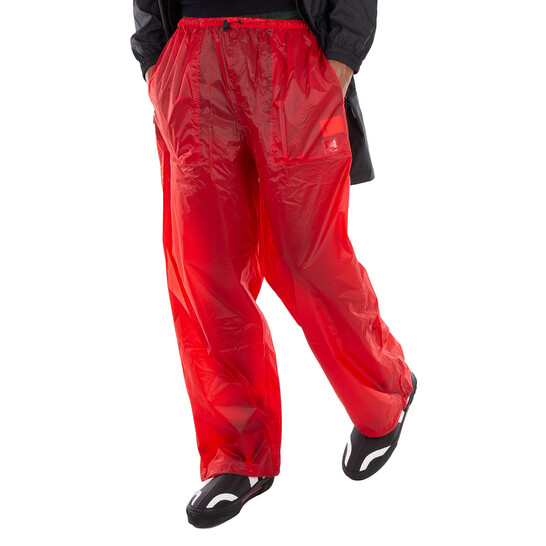 Rains Men's Red Norton Wide Leg Pants, Size Medium 19920