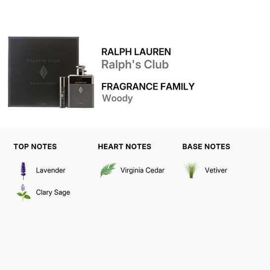 Ralph Lauren Men's Ralph's Club Gift Set Fragrances 3605972818492