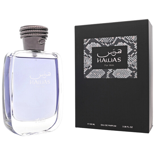 Rasasi Men's Hawas EDP Spray 3.4 oz Fragrances 614514331026