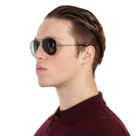 小物 Ray-Ban RB3025 AVIATOR W0879 Ray Ban RB3025 Aviator Prescription Sunglasses in Gunmetal