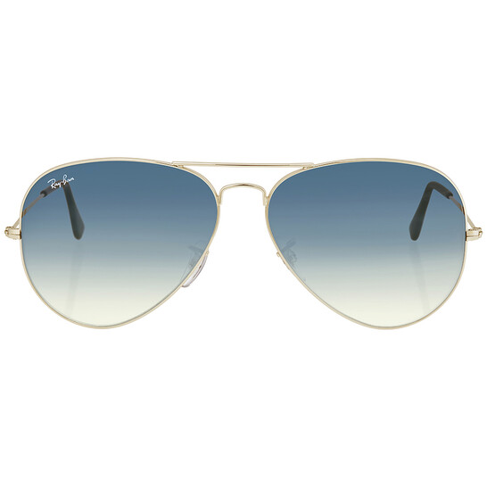 レイバン サングラス ティアドロップRB3025 003/3F 62サイズ Ray-Ban Aviator Gradient Light Blue Gradient Unisex
