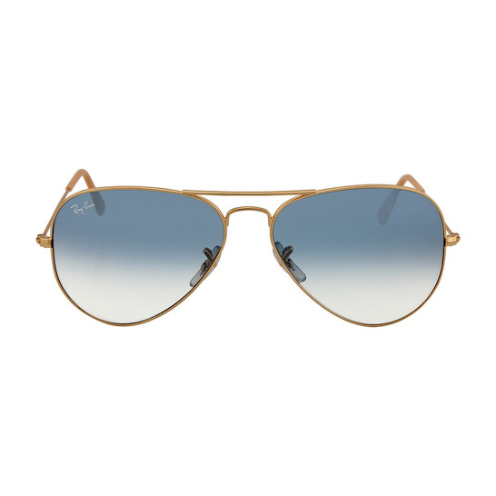 Ray-Ban Aviator Gradient Light Blue Unisex Sunglasses RB3025