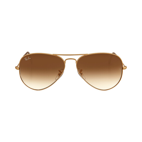 Ray-Ban Aviator Gradient Light Brown Unisex Sunglasses  display picture 1