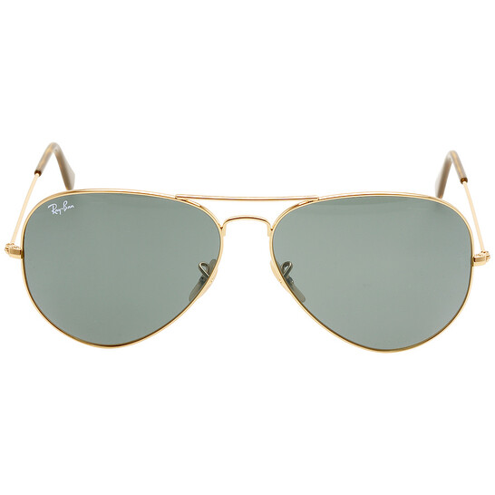 Ray Ban Aviator Havana Collection G-15 Green Unisex Sunglasses RB3025 181 62