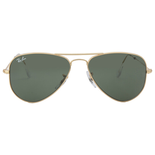 Ray-Ban Aviator Small Green Classic G-15 Pilot Unisex Sunglasses