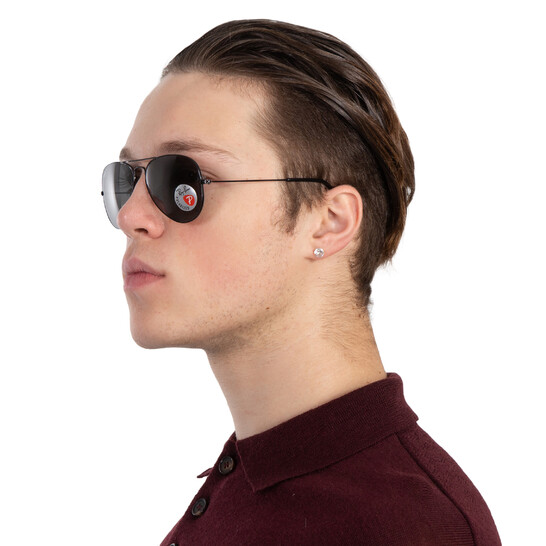 Ray-Ban アビエーター RB3025 ブラック Sunglasses Ray-Ban Aviator Metal Black RB3025 002/58 62-14