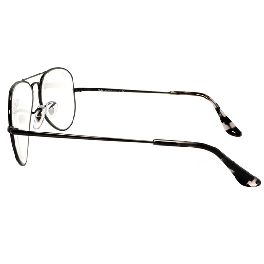 Ray-Ban Blue Light Clear Aviator Unisex Sunglasses RB3689  display picture 3