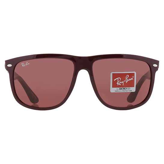Ray-Ban Boyfriend Dark Violet Square Men's Sunglasses RB4147