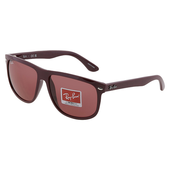 Ray-Ban Boyfriend Dark Violet Square Men's Sunglasses RB4147