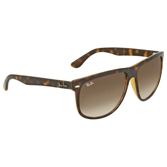 レイバンサングラスRB4147 710/51 Ray-Ban Boyfriend Light Brown Gradient Square Men's
