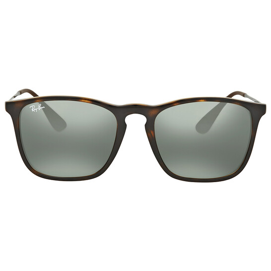 Ray-Ban Chris Green Classic Rectangular Unisex Sunglasses RB4187