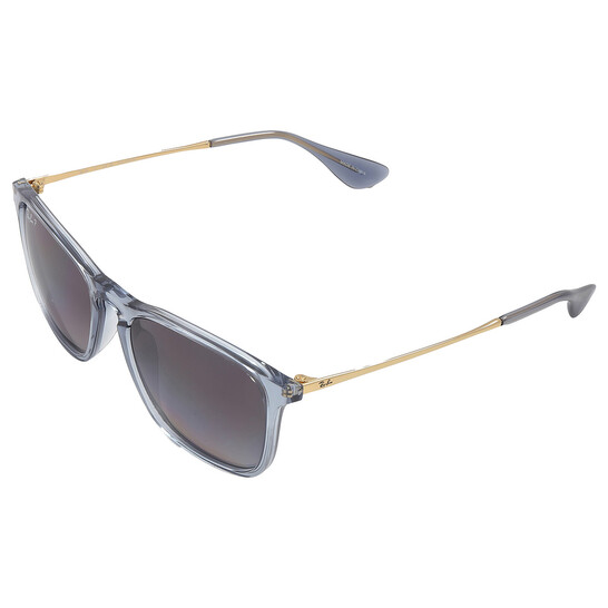 Lunettes De Soleil EPOS EREBO Classic FU 47 - Gris Cristal, Lentilles Dégradé, Italiennes