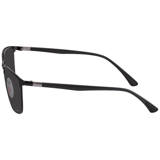 Ray-Ban Chromance Polarized Dark Gray Rectangular Unisex