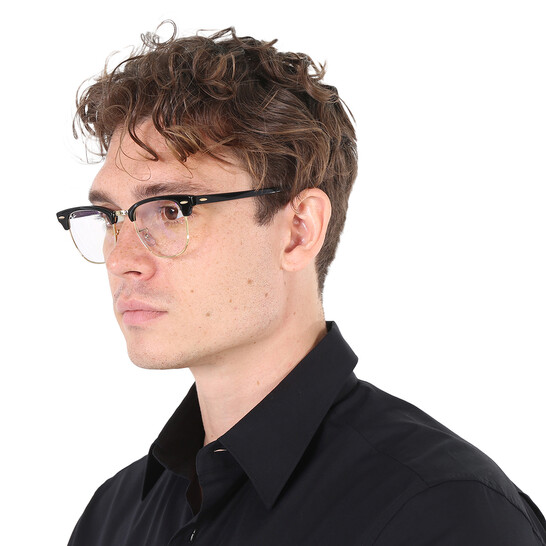 Rayban Clubmaster Clear Clubmaster Eyeglasses Ray Ban Clubmaster