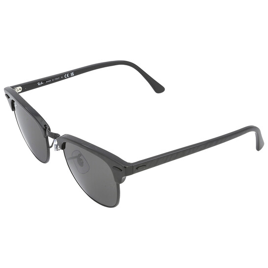 Ray-Ban RB3016 51021-140 .. ユニセックス Ray-Ban RB3016 Clubmaster Chromance XL (55 - 21) with Silver