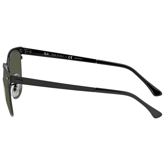 RB3716 186/58 51 定価39,600 Ray-Ban Clubmaster Metal Polarized Green Classic G-15 Unisex