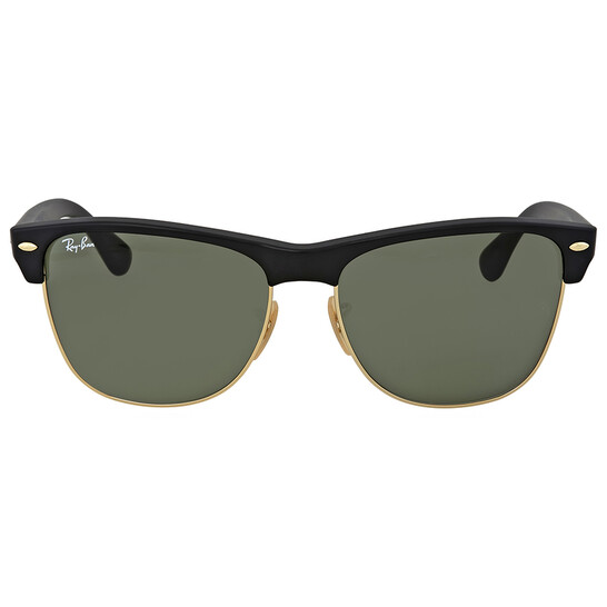 Ray Ban Clubmaster Oversized Green Classic G-15 Unisex Sunglasses RB4175 877 57 - 546x546