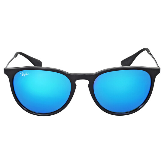 Ray-Ban Ericka Color Mix, Blue Ray-Ban RB4171 Erika Color Mix 60028G Oval Rubber Blue  main image 3