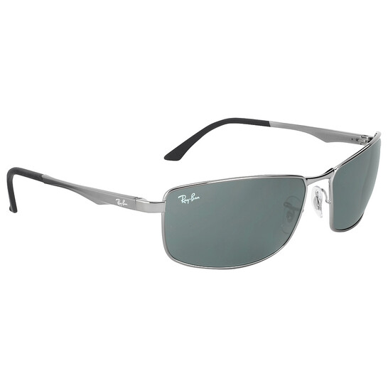 Ray-Ban Green Classic G-15 Rectangular Men's Sunglasses RB3498 004