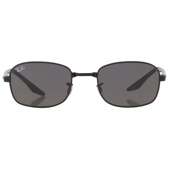 Ray-Ban Grey Rectangular Unisex Sunglasses RB3690 002/B1 51