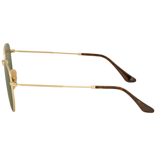 Ray Ban Hexagonal Flat Lenses Gold Green Classic G 15 |RB3548N-001-51| 8053672611649